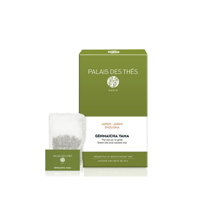 Boîtes 20 infusettes Genmaicha Yama de Palais des Thés.