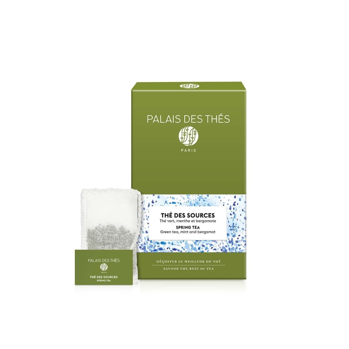 Boîte 20 infusettes Thé des Sources de Palais des Thés.