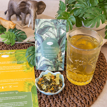 Coffret - Jungle Tropicale avec Grand Verre