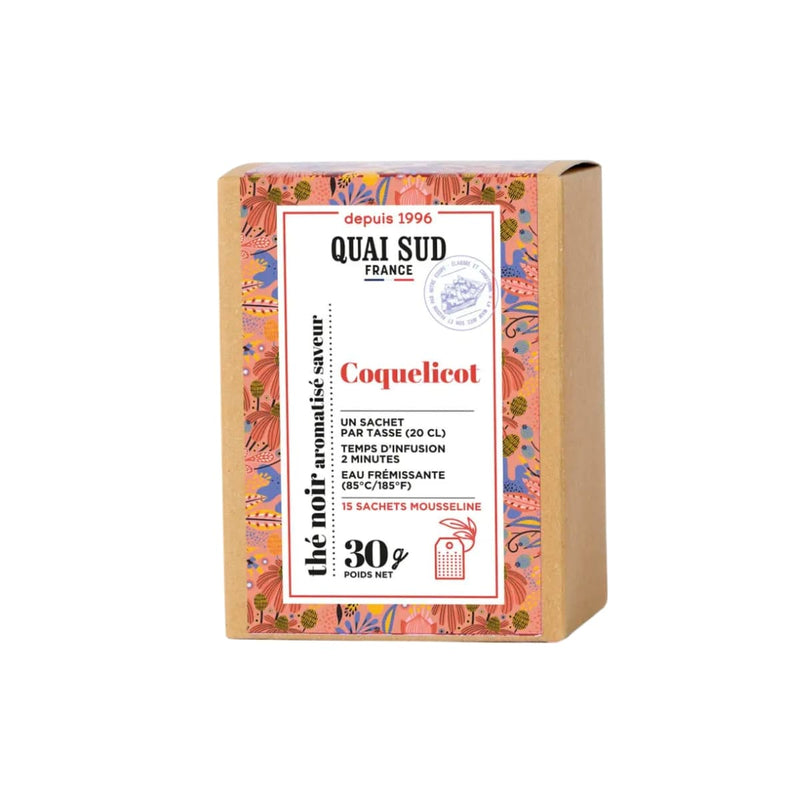 Thé Noir Coquelicot - La Thé Box