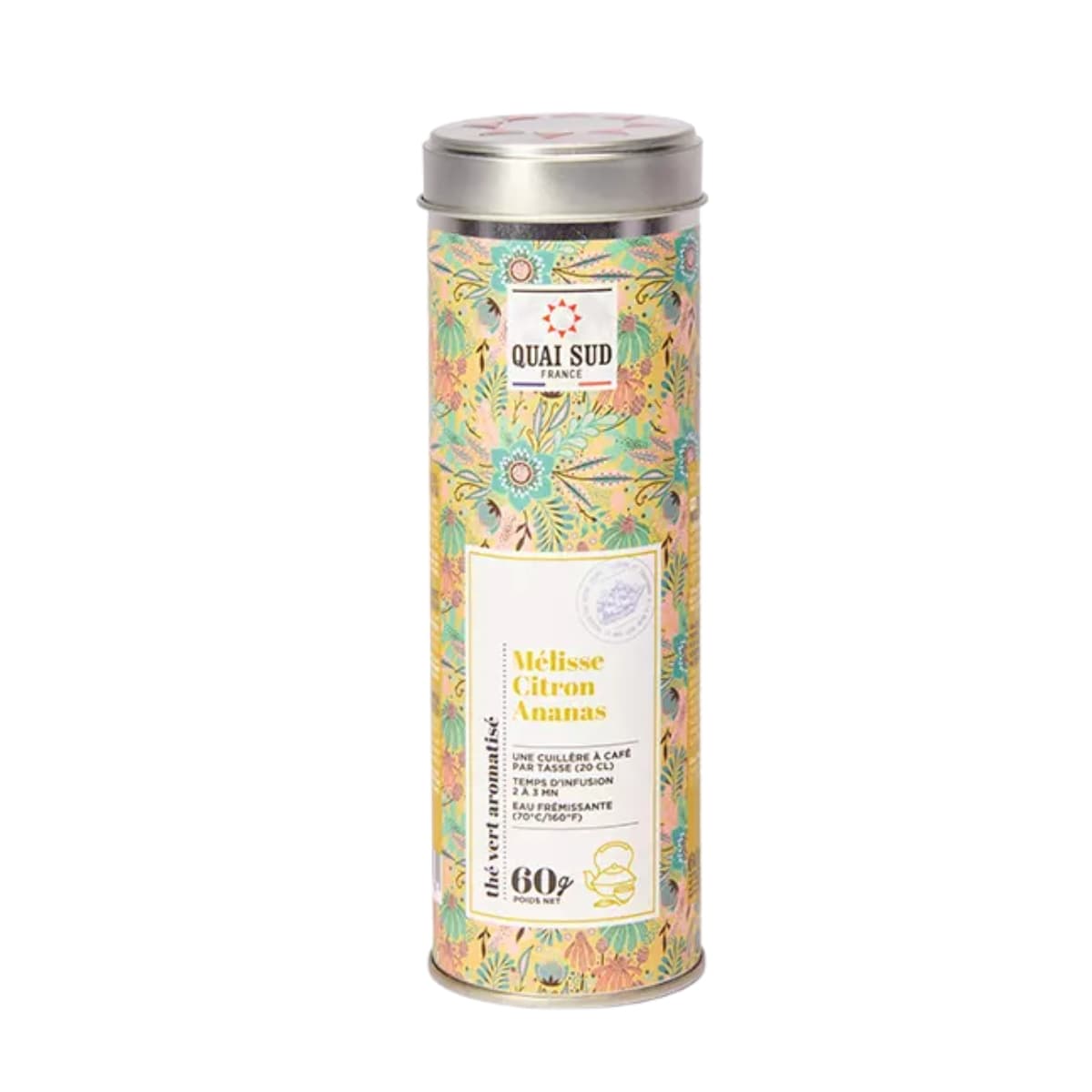 Thé Vert Mélisse-Citron-Ananas - La Thé Box