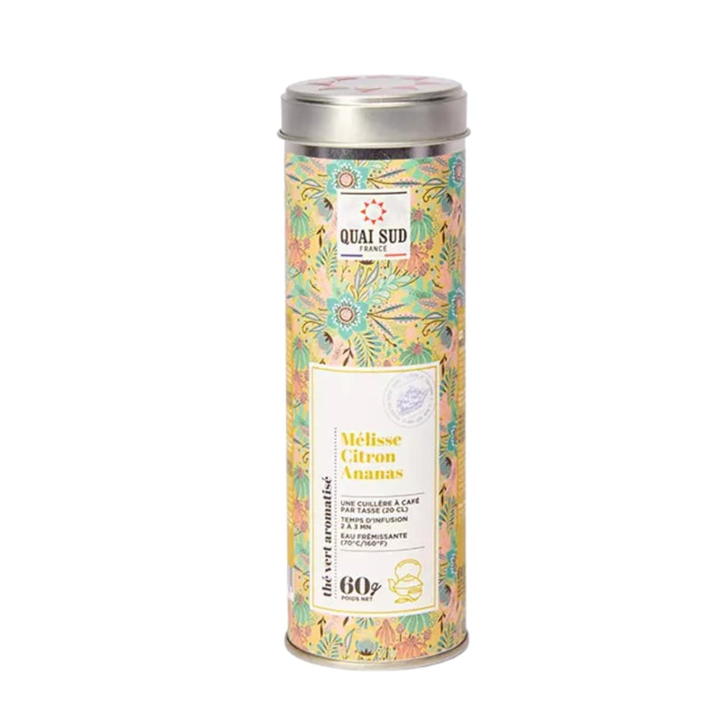 Thé Vert Mélisse-Citron-Ananas - La Thé Box