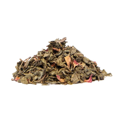 Thé Vert Éclats de Rose Cerise - La Thé Box