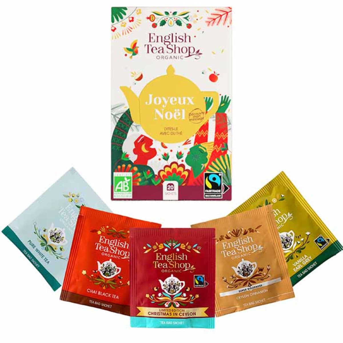 Assortiment Joyeux Noël Bio - La Thé Box