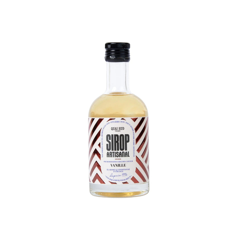 Bouteille de 25cl de Sirop Vanille de Quai Sud.