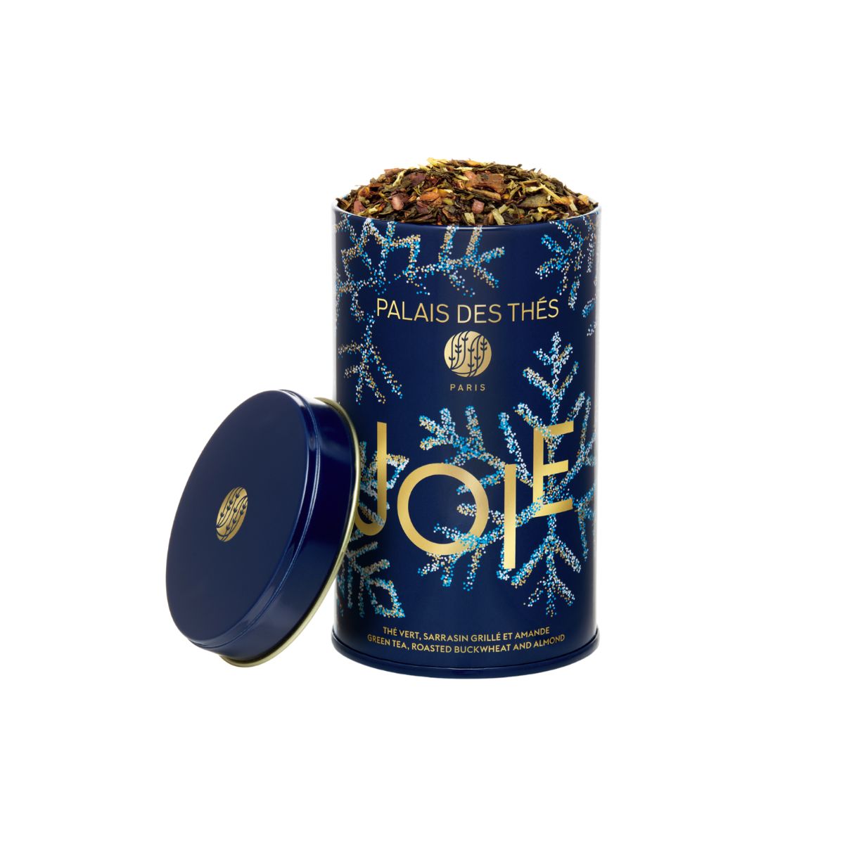Boîte 110g du thé Joie Palais des Thés.