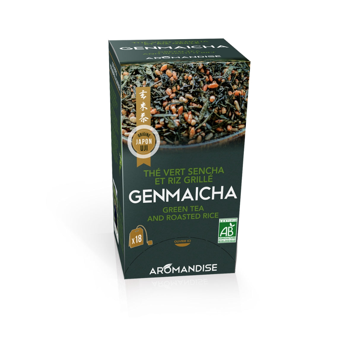 Thé vert et riz Genmaicha - La Thé Box