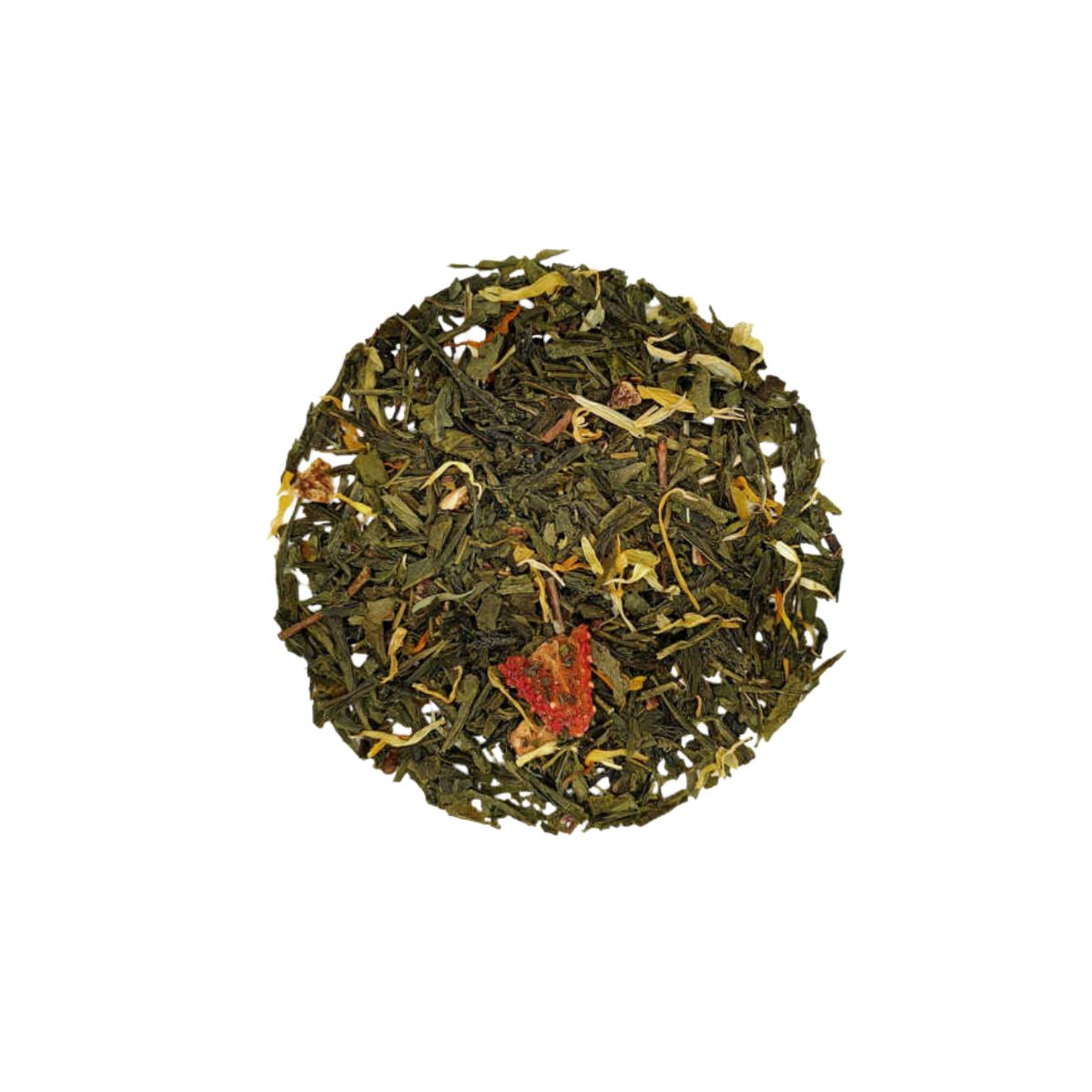 Thé vert Fraise & Citron vert - La Thé Box