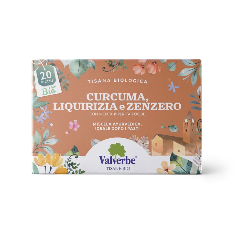 Curcuma, Liquirizia e Zenzero