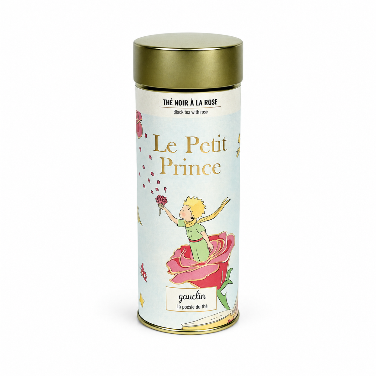Le Petit Prince, thé noir de Gauclin, boîte métal 100g