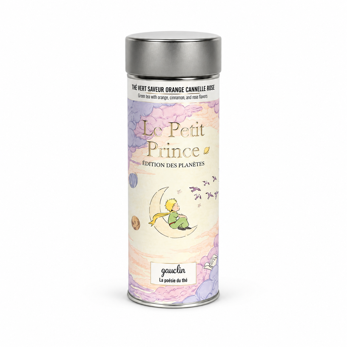 Le Petit Prince - Édition des Planètes, thé vert de Gauclin, boîte métal 90g