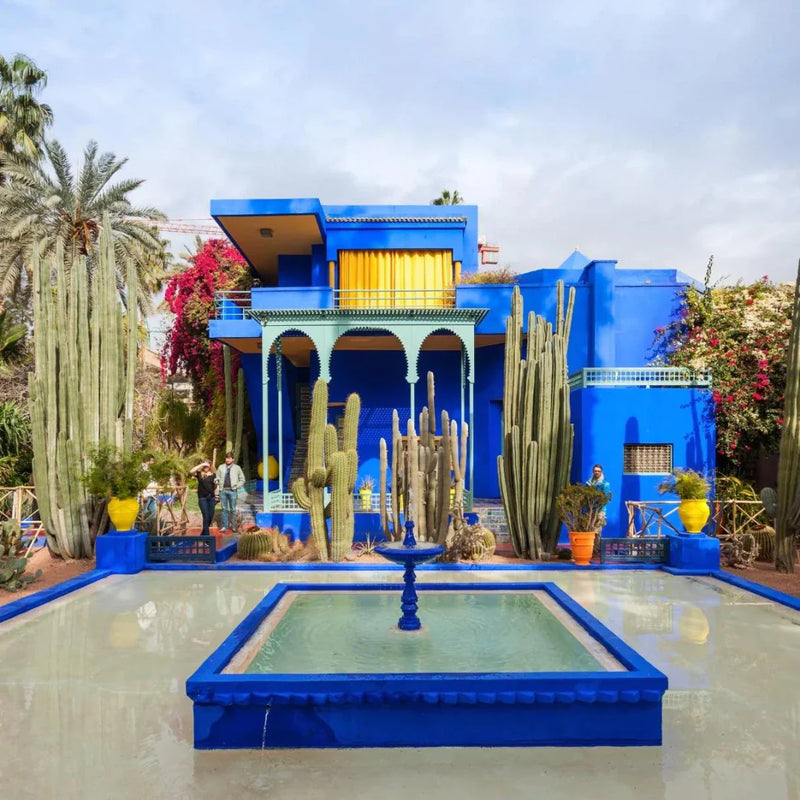 photo carrée de jardin majorelle