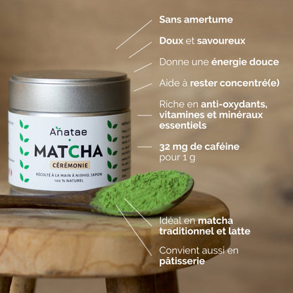 Thé Matcha Cérémonie Bio