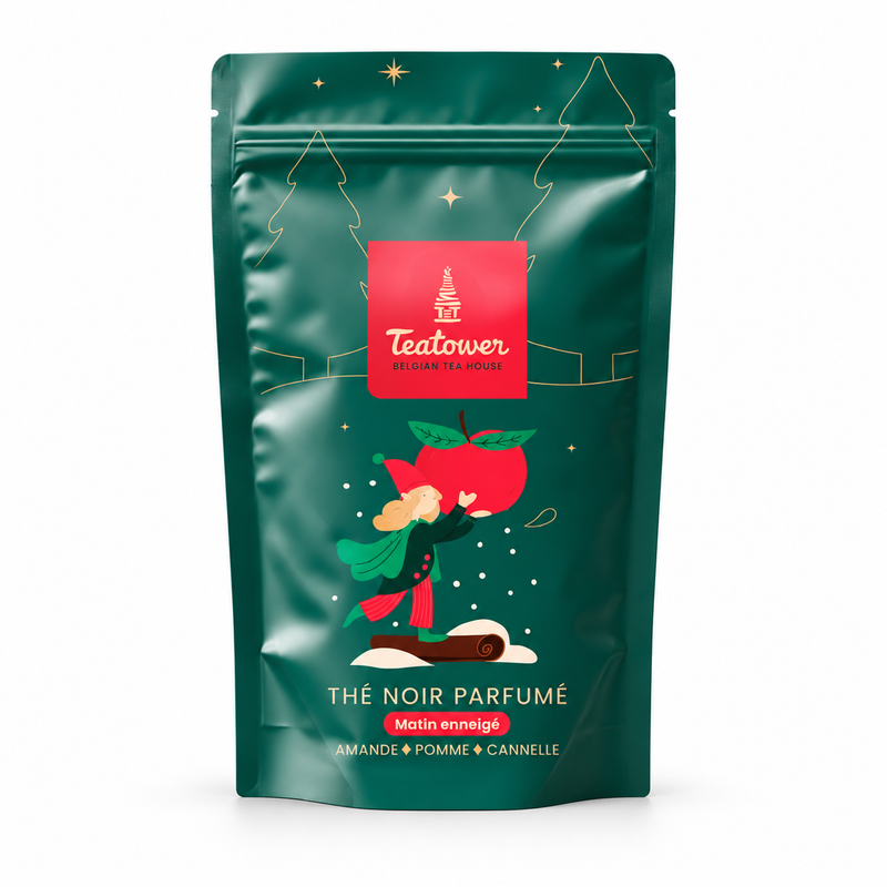 Matin enneigé, thé noir de Teatower, sachet 100 g